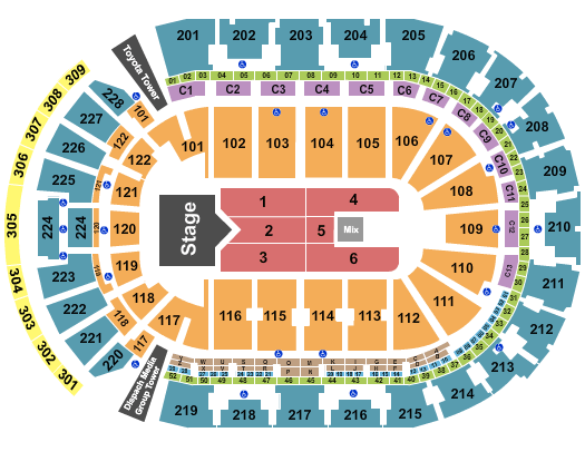 Nationwide Arena Rascal Flatts Seating Chart